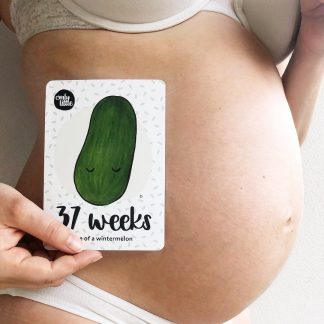 Only Little Pregnancy Milestone Cards